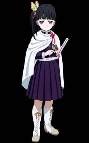 Demon Slayer Kanao — RedMagic Table Muurpapier