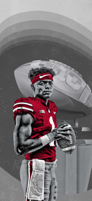 Ohio State Sokker Iphone — Motorola Edge 60 Neo Muurpapier