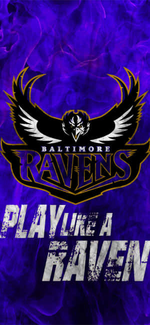Baltimore Ravens-agtergrond — ZTE Blade V80 Pro Muurpapier