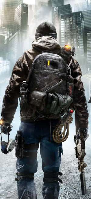 Iphone Xs Max The Division-agtergrond — iPhone 18 Pro Max Muurpapier