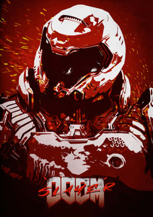Doom Slayer — Vivo Pad5e Muurpapier