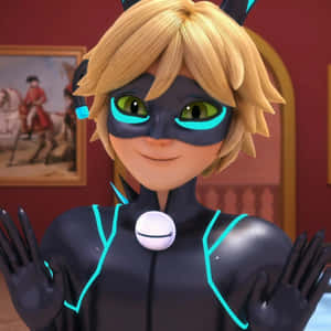 Cat Noir prente — Cat Noir Muurpapier
