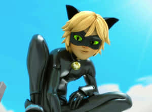 Cat Noir prente — Cat Noir Muurpapier
