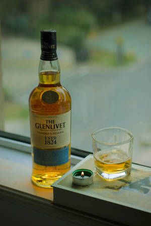 Die Glenlivet Whiskey Bottel — Xiaomi Pad 8 Pro Muurpapier