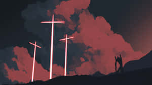 Neon Genesis Evangelion agtergrond — Neon Genesis Evangelion Muurpapier