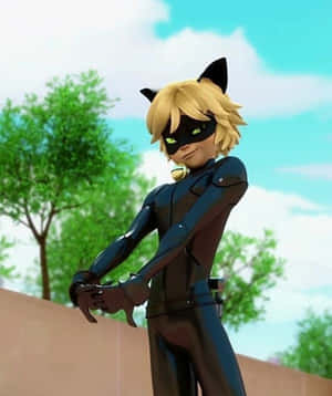 Cat Noir prente — Cat Noir Muurpapier