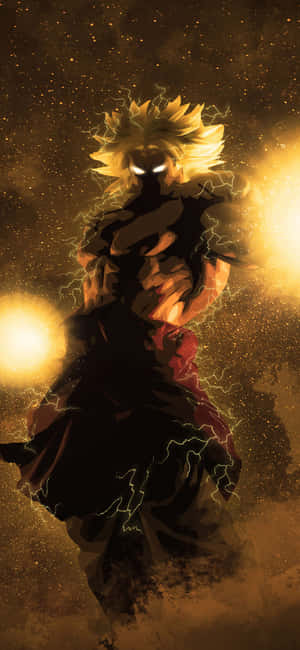 Broly-selfoon — Oppo Reno15 Pro Muurpapier