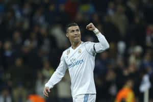 Die Legendariese Cristiano Ronaldo in Aksie — Cristiano ronaldo Muurpapier