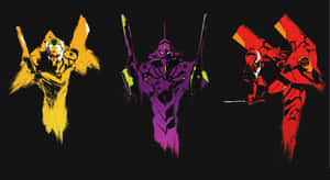 Neon Genesis Evangelion agtergrond — Neon Genesis Evangelion Muurpapier