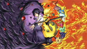 Naruto Shippuden-agtergrond — Naruto shippuden GIF Muurpapier