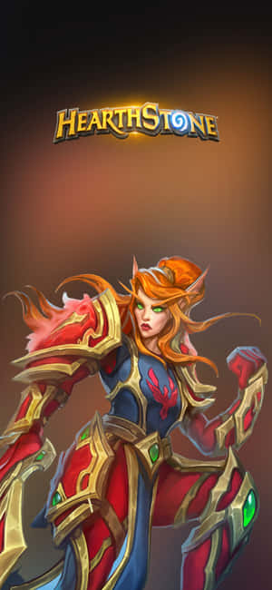 Iphone Xs Hearthstone Agtergrond — iPhone X Muurpapier