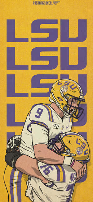 Lsu Tyers — Vivo V60e Muurpapier