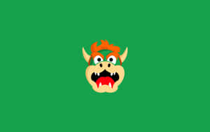 Die Magtige Koning Bowser — MacBook Pro M1 Muurpapier