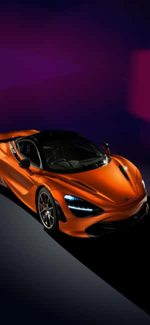Iphone Xs Mclaren 720s Agtergrond — iPhone 14 Pro Muurpapier