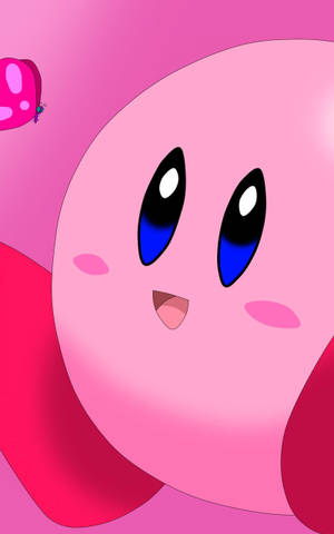 Wonderlike muurpapier van oulike pienk Kirby — RedMagic Astra Muurpapier