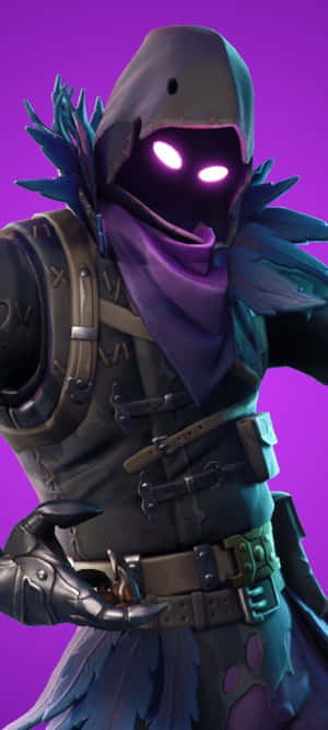 Raven Fortnite Vel — Pixel 10 Muurpapier