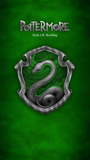 Slytherin Estetiek prente — Slytherin estetiek Muurpapier