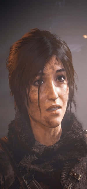iPhone X Shadow of the Tomb Raider Agtergrond — iPhone 15 Plus Muurpapier