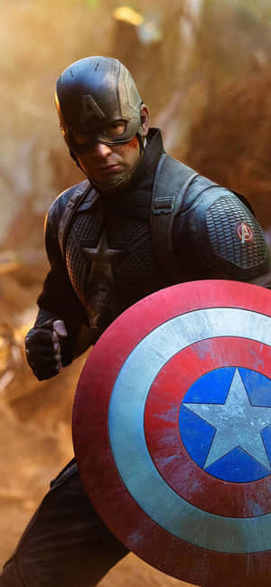 Avengers Endgame agtergrond — Moto E15 Muurpapier