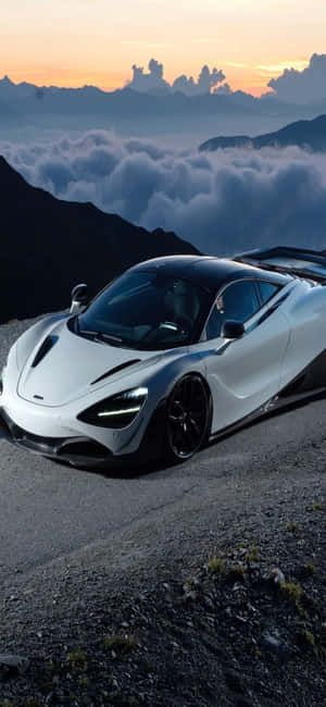 Iphone Xs Mclaren 720s Agtergrond — Honor Play10A Muurpapier
