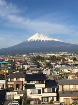 Berg Fuji Prente — iPad Pro 13 Muurpapier