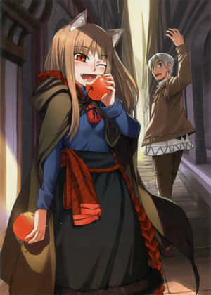 Spice And Wolf — IQOO Pad Muurpapier