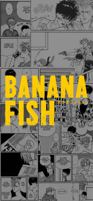 Banana Fish agtergrond — iPhone 12 Muurpapier