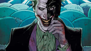 Joker prente — Joker Muurpapier