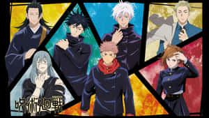 Anime Alle Karakters Hd — Anime karakters GIF Muurpapier