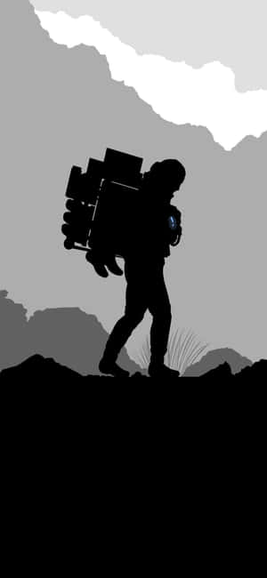 iPhone X Death Stranding Agtergrond — IQOO 15T Muurpapier