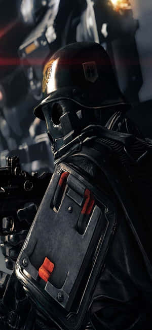 Iphone Xs Wolfenstein Ii-agtergrond — Xiaomi 14 Ultra Muurpapier