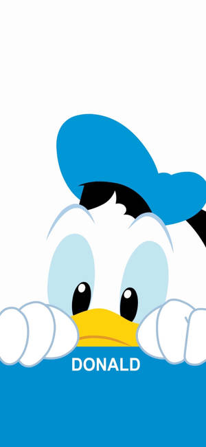 Donald Duck Top iPhone — Galaxy S26 Muurpapier