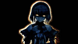 Donker Anime Demoniese Alice Margatroid muurpapier — Donker anime GIF Muurpapier