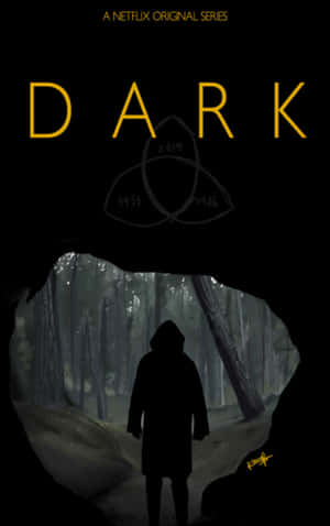 Dark Netflix — Moto Pad 70 Groove Muurpapier