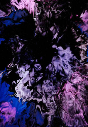 Pers En Swart Vloeistof iPad 2021 — iPad Muurpapier