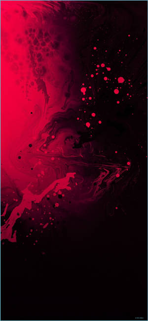 Donkerrooi Rimpel iPhone 13 agtergrond — iPhone 14 Muurpapier