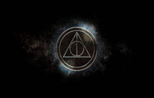 Doodstallingsimbool Harry Potter iPad — Estetiese harrie potter Muurpapier