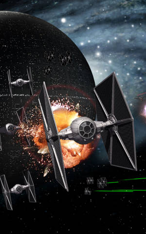 Doodster van Star Wars Tabletagtergrond — Galaxy Tab S11 Muurpapier