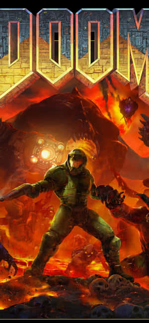 iPhone Xs Doom Agtergrond — Zenfone 11 Ultra Muurpapier