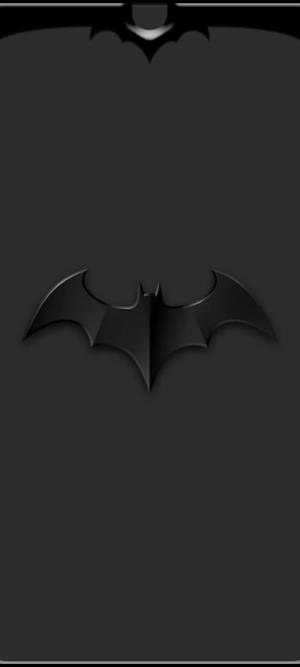 Dot Notch Batman se Vlermuis-simbool — Nothing Phone (2) Muurpapier
