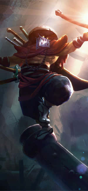 Dota 2 Juggernaut — iPhone 17e Muurpapier