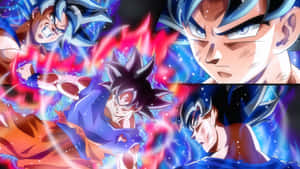 Dragon Ball Super prente — Goku Muurpapier