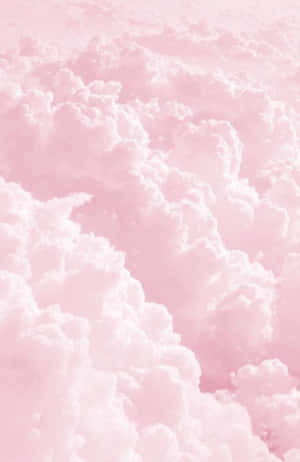 Pastel Pienk Estetiek prente — Pastel pienk estetika Muurpapier