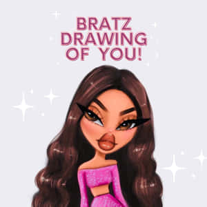 Bratz-estetika prente — Bratz esteties Muurpapier