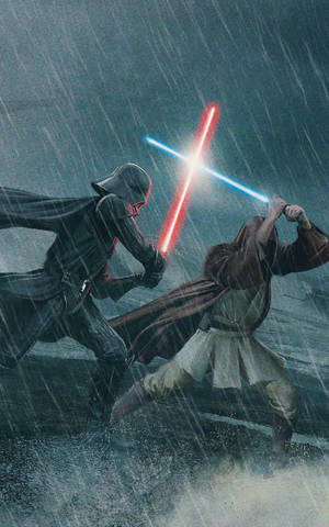 Duel of the Fates Star Wars-tablet — Xiaomi Pad Mini Muurpapier