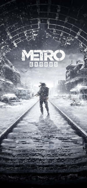Iphone X Metro Exodus Agtergrond — iPhone 16 Pro Muurpapier