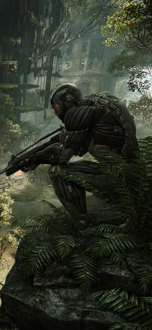 Iphone Xs Max Crysis Warhead Agtergrond — Xiaomi 14 Ultra Muurpapier