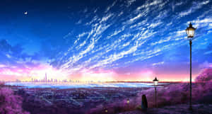 Pers Anime-agtergrond — Persoonlike Anime Muurpapier