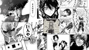 Manga-paneel agtergrond — Manga-paneel Muurpapier