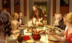 A Christmas Carol prente — A christmas carol Muurpapier